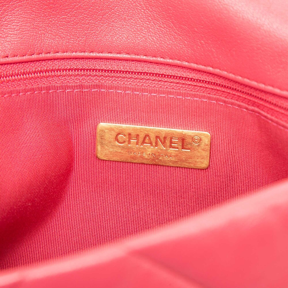 Pre-Loved Chanel Medium Lambskin 19 Flap - Picture 5 of 6